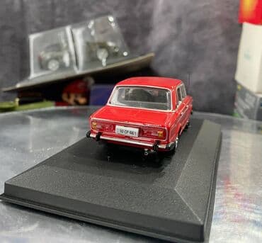 xrustal vaz: Коллекционная модель LADA 2106 dark red 1980 AutoBahn Bauer Art. — 13
