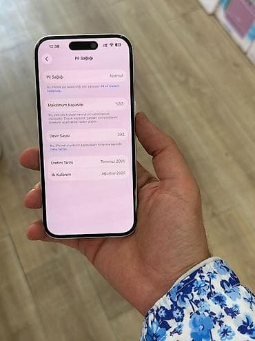 iphone 12 adapter: IPhone 16, 128 GB, Ağ, Zəmanət, Barmaq izi, Simsiz şarj — 10