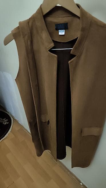 Жилет, цвет - Коричневый