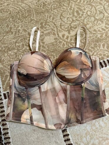 Donlar: Korset tipli bralet - Model: balenli, uzun korset kəsimi - Naqış — 1