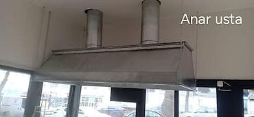 restoran avadanliqi: Mətbəx və restoranlar üçün havalandırma sistemləri – sinklənmiş metal — 10