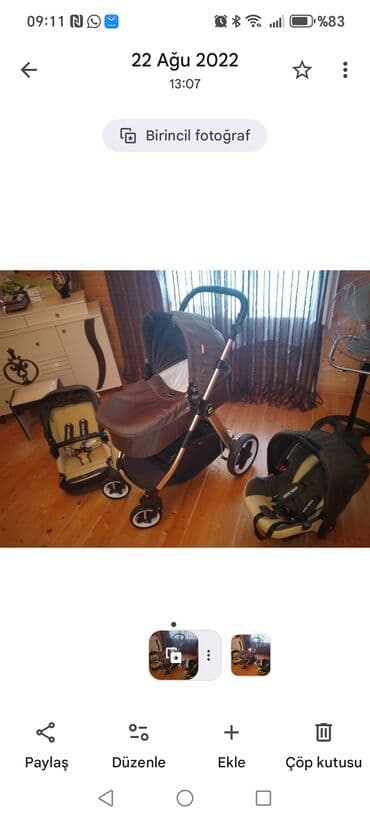 avtomobil kreslosu: 3-ü 1-də araba, Yaş: <1 ay — 10