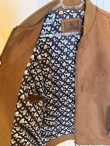 astar: Pierre Cardin kişi bomber gödəkçəsi - Rəng: karamelli/qəhvəyi - Üst — 2