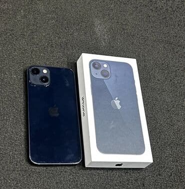 iponalar: IPhone 13, 128 GB, Midnight, Zəmanət, Face ID, Sənədlərlə — 4