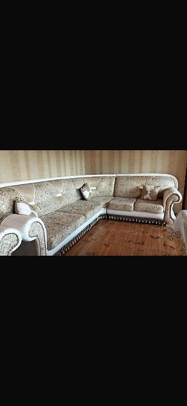 Künc divan dəsti - Klassik üslubda L formalı künc divan - Rəng