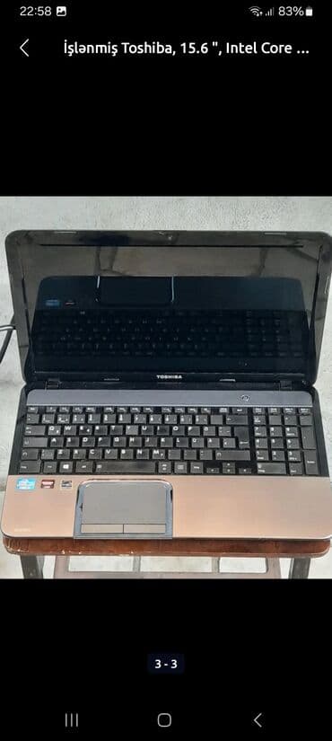 nexus notebook: Б/у Toshiba, 15.6 ", Intel Core i5, 256 ГБ, Самовывоз — 2