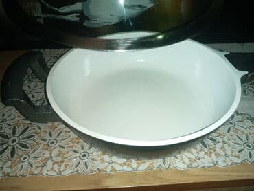 Mətbəx aksesuarları: Tava, rəng - Boz, Keramika, 24 sm — 3