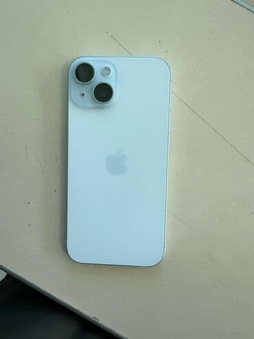 железный диск на 15: IPhone 15, Синий, Face ID — 3