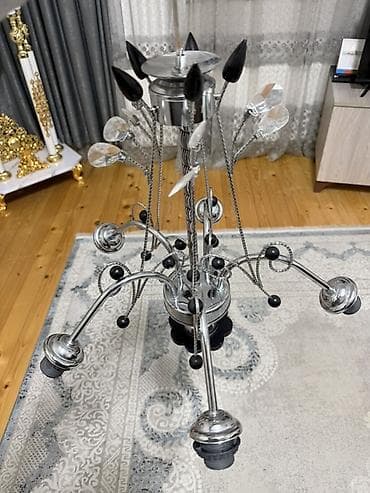 kalidor ucun lustur: Çılçıraq, 5 lampa, Metal — 2