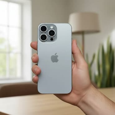 i̇phone telefonlar: IPhone 15 Pro Max, 256 GB, Natural Titanium, Simsiz şarj, Face ID, Sənədlərlə — 1