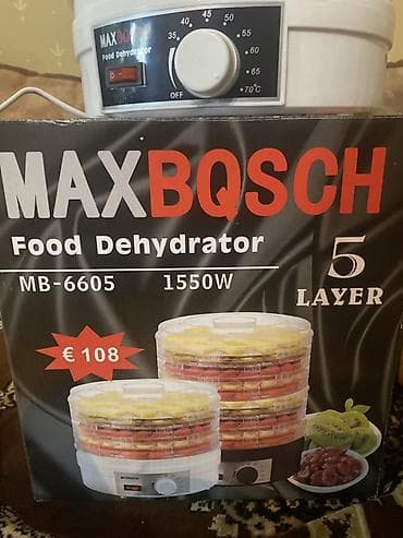 meyve qurutma: Meyvə və tərəvəz qurudan aparat 5 bölməli — 2