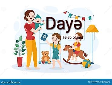 Xidmətlər: Uşaq baxımı üçün rusdilli dayə tələb olunur - 2 yaşlı uşağa tam — 1