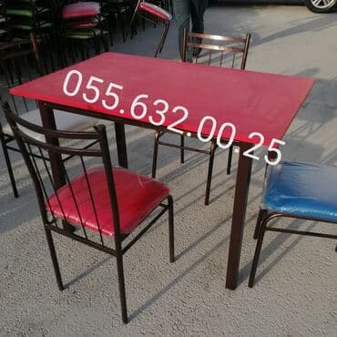 столы и стулья для бара: Tədris kursları❗ üçün stol stul desti sexdən birbawa satiş var — 15