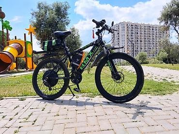 Elektrik velosipedi 26", 350-500 Vt
