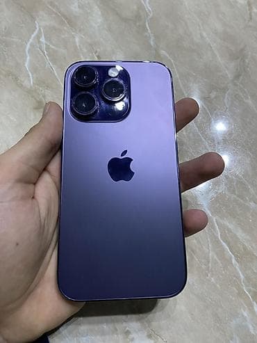 iphone 8 plus 256 gb: IPhone 14 Pro, 128 GB, Deep Purple, Barmaq izi, Simsiz şarj, Face ID — 1