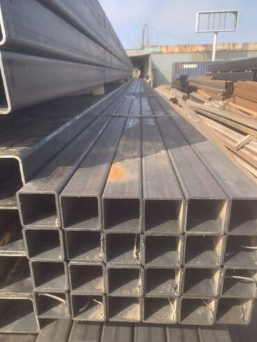 Təmir və tikinti: Kvadrat metal borular dəsti. İnşaat və müxtəlif metal — 6