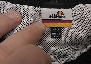 kişi salvari: Şort, Ellesse, S, rəng - Qara — 3