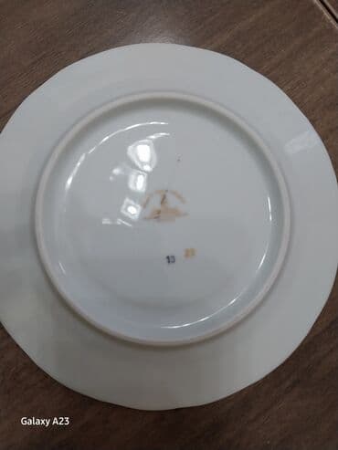 Digər süfrə qabları: Boşqablar, 1 əd, rəng - Ağ, Farfor — 2