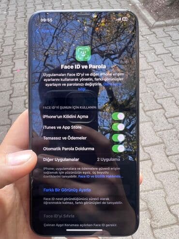 iphone x продажа: IPhone Xs Max, 256 GB, Qızılı — 8