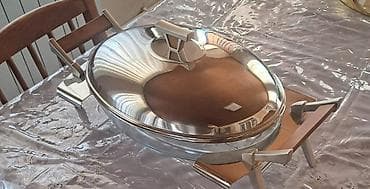 Qazan, rəng - Gümüşü, Paslanmayan polad