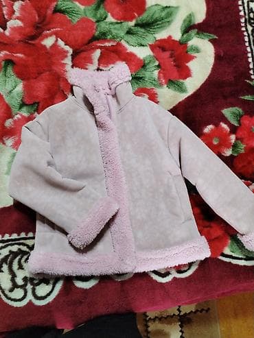 paltar uşaq: Uşaq üçün qız jaketi – Choupette - Rəng: açıq çəhrayı - Material — 1