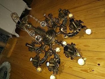 Çılçıraq, 8 lampa, Metal — 2