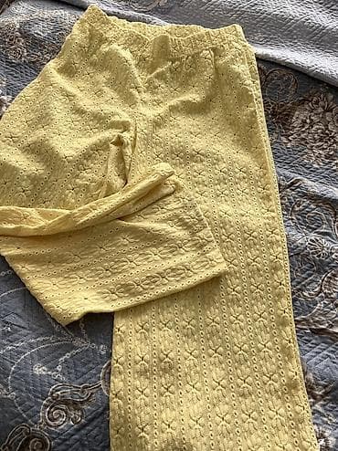 trapes salvar: Şalvar, New Yorker, L, XL, M, rəng - Sarı — 1
