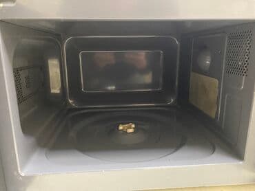 Микроволновка Panasonic, Отдельностоящая, С микроволнами, цвет - Черный, Б/у — 3