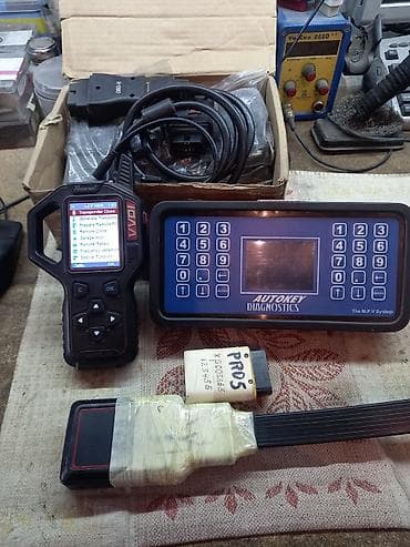 Diagnostika avadanliqlarinin satişi temiri ve prograamlarin yazilmasi