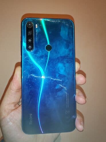 adam tərəzisi: Redmi Note 8, 128 GB, rəng - Mavi, Barmaq izi — 2