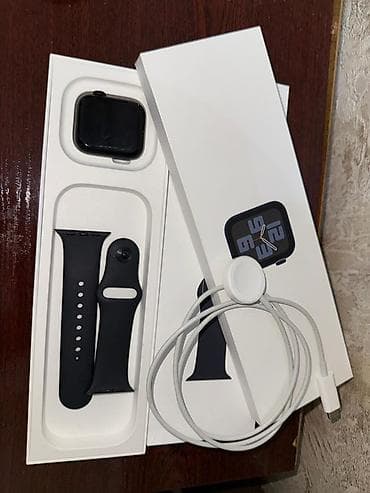 apple saat qiymeti: Smart saat, Apple, Suya davamlı, rəng - Qara — 1