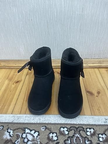 винтажные мужские ботинки: Qara ugg. 1 dəfə istifadə olunub — 4