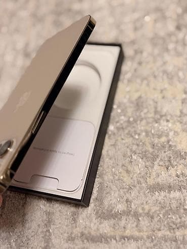 iphone 12 korpus: IPhone 12 Pro Max, 256 GB, Qızılı, Barmaq izi, Simsiz şarj, Face ID — 6