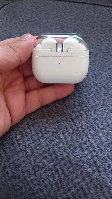 Б/у Беспроводные (Bluetooth) Наушники, Samsung, цвет - Белый — 1