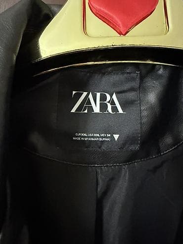 xez deri: Pencək, Naxışsız, Zara, 2XL — 2