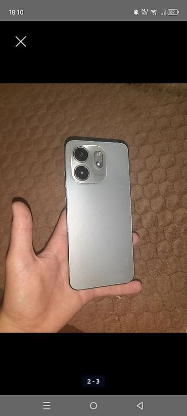 iphone 13 pro max qiymetleri: Infinix Smart 9 HD, 128 GB, rəng - Boz, Face ID — 1