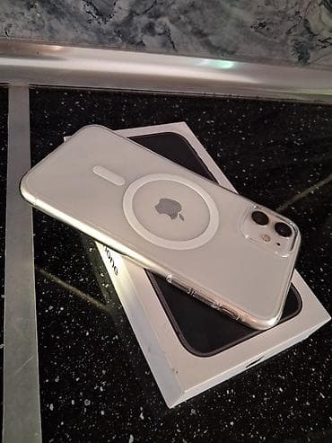 rdr2 disk ps5: IPhone 11, 64 GB, Ağ, Simsiz şarj, Face ID, Sənədlərlə — 2