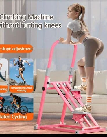 Ev üçün Dağ Dırmanışı/Step – Kardio Trenajor - Tip: Simulyasiya