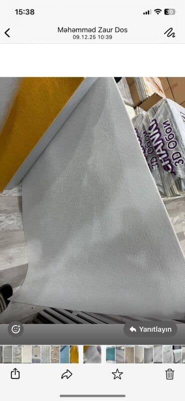 metbex ucun divar kagizlari: Məhsul: Divar kağızı rulonları Arxası yapışkanlı,Ölçü 9*1 Təsvir: - — 6