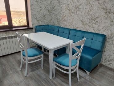 metbex ucun divan: *Sifarişlə hazırlanır* ✔️Kuxna üçün stol stul dəsti✨✨. 2 stul 1 — 1