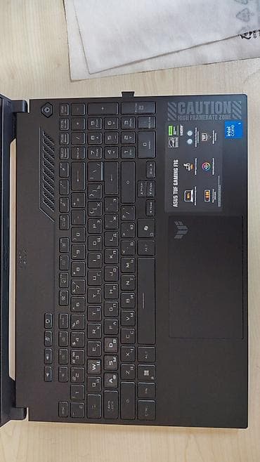 intel pentium: ASUS TUF Gaming F16 (FX607) oyun noutbuku P/N 90NROMZ6-M00060 Ekran — 4
