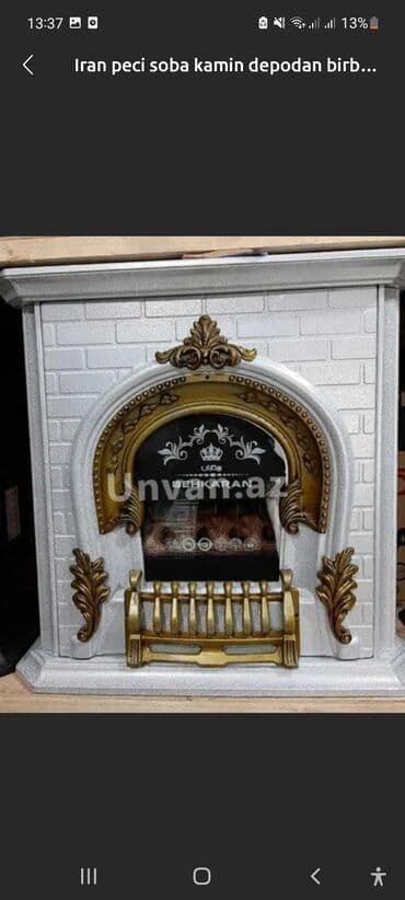 Dekorativ elektrik kamin, evinizə estetik görünüş vermək üçün