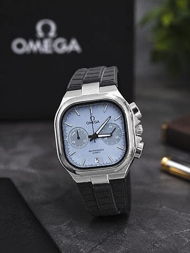 Наручные часы: Новый, Наручные часы, Omega, цвет - Синий — 3