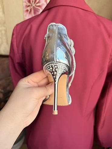 gün eynəyi: Ölçü: 36.5, rəng - Gümüşü, Yeni — 3