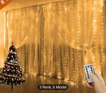 yolka gence: Pərdə işıqları istənilən məkana Bu işıqlar pəncərələrə, divarlara və — 2