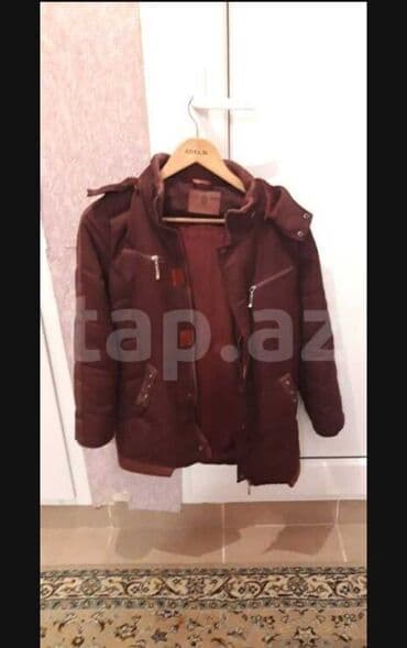 бордовые мужские куртки: Kurtka, Bolonka, Qış, XS — 1