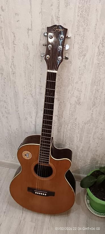 gitara balaca: Akustik gitara, 6 sim, İşlənmiş, Ünvandan götürmə, Ödənişli çatdırılma, Rayonlara çatdırılma — 3