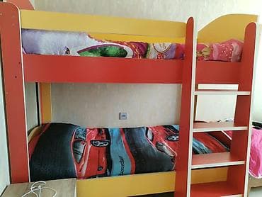 Iki mertebeli carpayi satilir 150azn.Olcu 90x1.88.Matraslari — 1