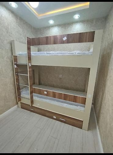 Oğlan və qız üçün, Yeni, Çarpayı, Matras ilə, Siyirməli