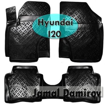 monitor masin ucun: Hyundai I20 üçün poliuretan ayaqaltılar. Полиуретановые коврики для — 1